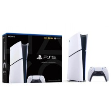   Игровая приставка Sony PlayStation 5 Slim Digital Edition, без дисковода, 1000 ГБ SSD, без игр, белый